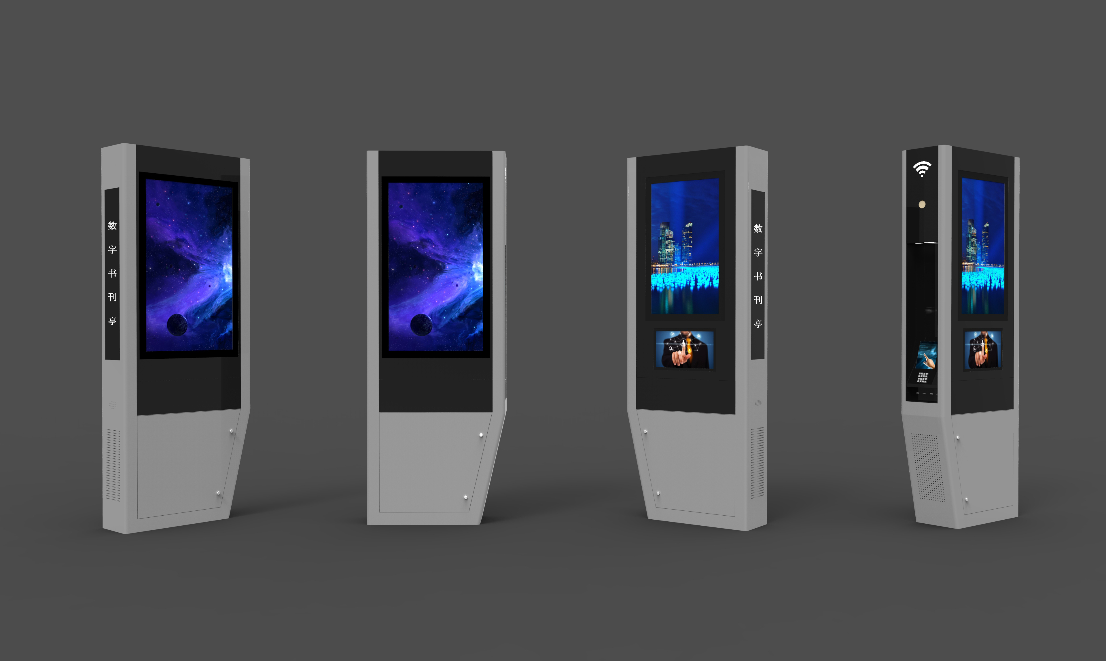 液晶广告机 传统广告牌的数字化变革与未来趋势